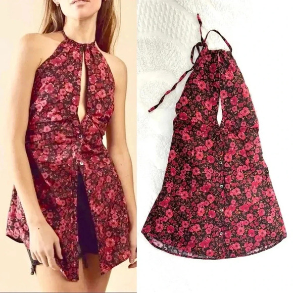 Free People Halter Top - Picture 2 of 6